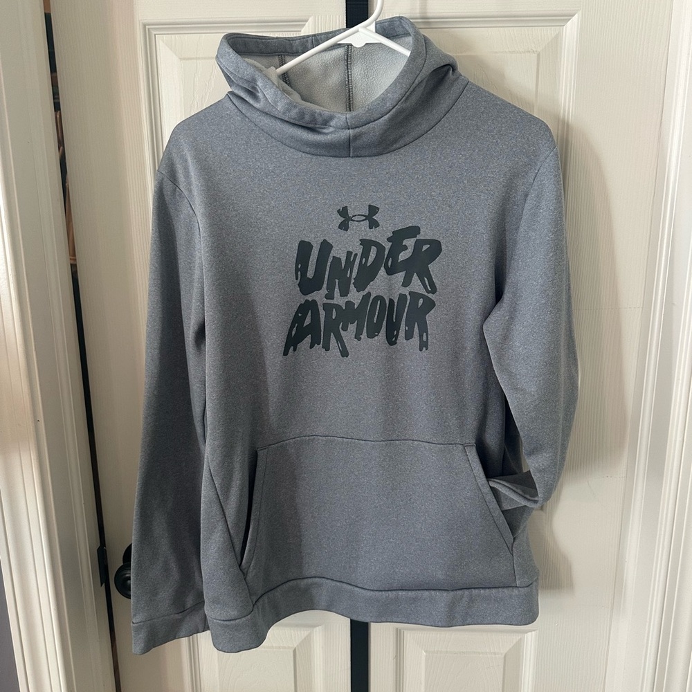 Under Armour Light Gray Boy’s XL Hoodie